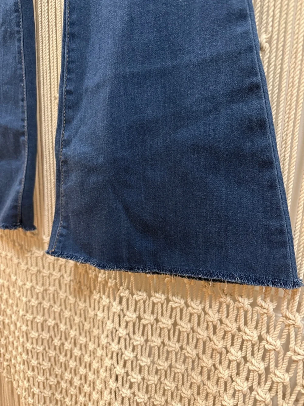Aphrodite NWT Dark Blue Bell Bottom Jeans - Picture 10 of 10